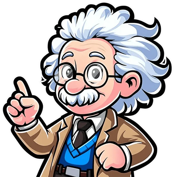 Einstein the Smart Home Air & Heat mascot