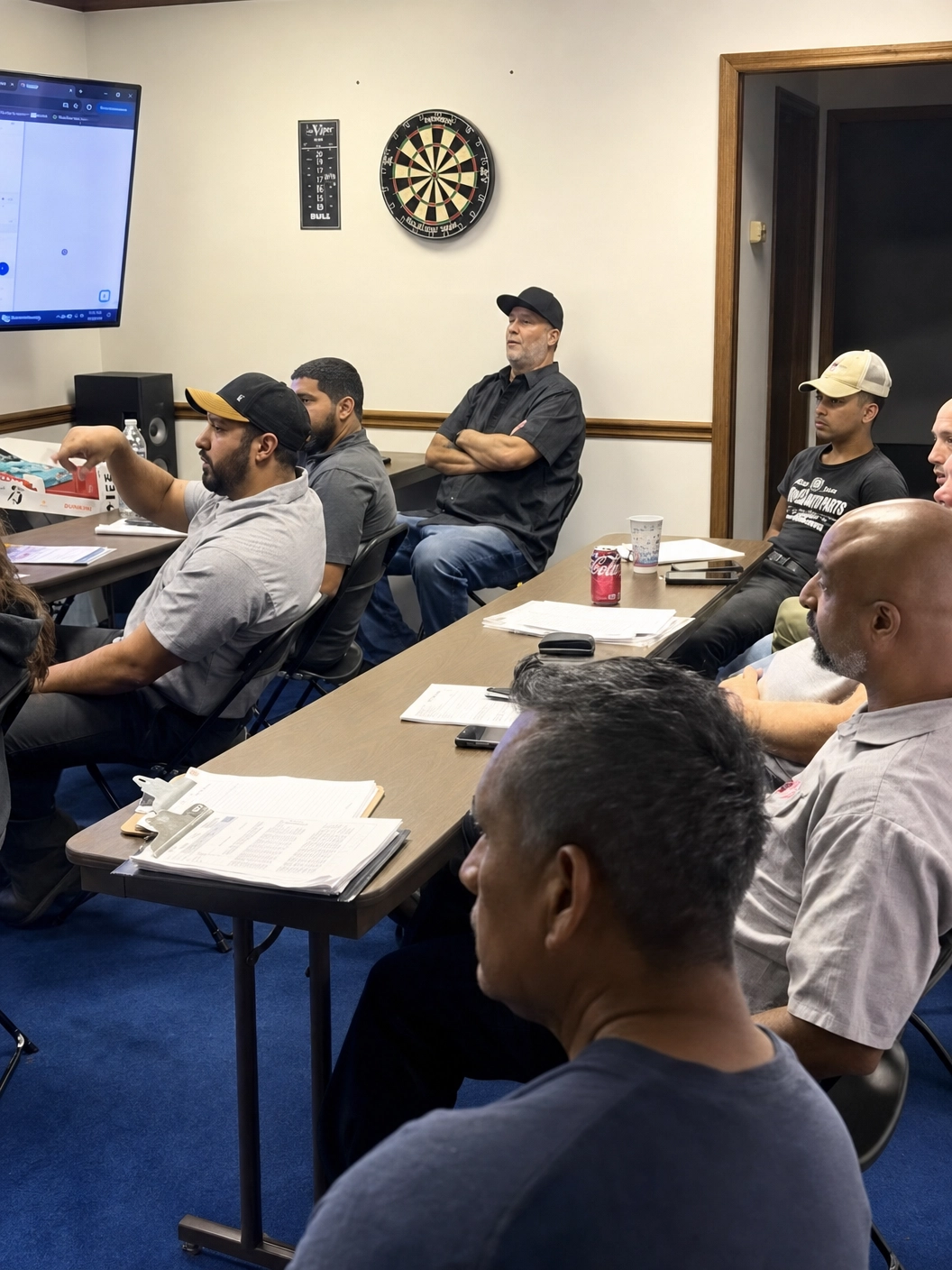 Chris Elsis leading HVAC continuing education class in Orlando
