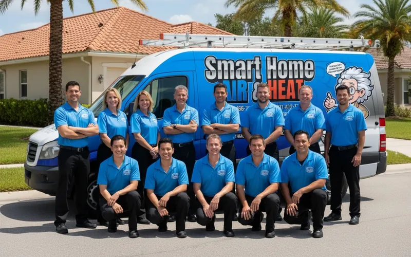 Smart Home Air & Heat team — Orlando's fastest growing AC repair contractor